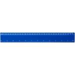 Renzo 30 cm plastic ruler Aztec blue