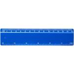 Renzo 15 cm plastic ruler Aztec blue