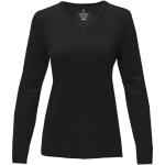 Stanton Pullover mit V-Ausschnitt für Damen, schwarz Schwarz | M