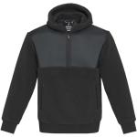 Evans Sherpa Fleecepullover Half-Zip Unisex, schwarz Schwarz | XXS