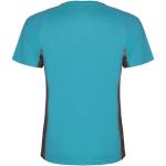 Shanghai short sleeve kids sports t-shirt, turquoise, dark lead Turquoise, dark lead | 4