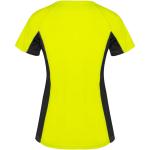 Shanghai short sleeve women's sports t-shirt, yellow Yellow | L