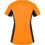 Shanghai short sleeve women's sports t-shirt, orange Orange | L