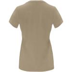 Capri short sleeve women's t-shirt, sand Sand | 3XL