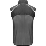 Jannu unisex lightweight running bodywarmer, black Black | XS