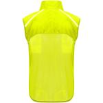 Jannu unisex lightweight running bodywarmer, yellow Yellow | XS