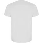 Golden short sleeve men's t-shirt, white White | L
