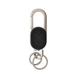 XD Collection Keyfinder keychain with worldwide locating and USB C Black/silver