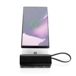 XD Collection Powerlink 3000mah Powerbank aus RCS rPlastic mit USB-C Kabel Schwarz