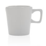 XD Collection Moderne Keramik Kaffeetasse, 300ml Weiß/Weiße