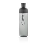 XD Collection Impact RCS recycled PET leakproof water bottle 600ml Black