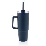 XD Collection Tana Becher aus RCS recyceltem Kunststoff mit Griff 900ml Navy