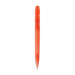 XD Collection Devin transparenter Stift aus GRS zertifiziertem rABS Rot