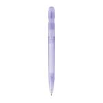 XD Collection Devin transparenter Stift aus GRS zertifiziertem rABS Lila