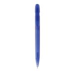 XD Collection Devin transparenter Stift aus GRS zertifiziertem rABS Blau