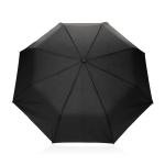 XD Collection Kaycey 21“ Auto-Open Mini-Regenschirm aus AWARE™ rPET Schwarz