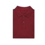 Iqoniq Yosemite recycled cotton pique polo, Burgundy red Burgundy red | XS