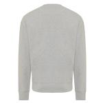 Iqoniq Kruger Relax-Rundhals-Sweater aus recycelt. Baumwolle, Grau meliert Grau meliert | XXS