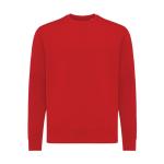 Iqoniq Etosha Lightweight Sweater aus recycelter Baumwolle, rot Rot | XXS