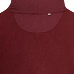 Iqoniq Jasper recycled cotton hoodie, Burgundy red Burgundy red | 3XL