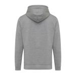 Iqoniq Rila lightweight recycled cotton hoodie, Undyed light anthraci Undyed light anthraci | XXS