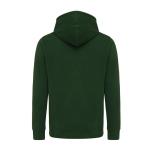 Iqoniq Rila lightweight recycled cotton hoodie,  forest green Forest green | XXS