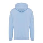 Iqoniq Rila lightweight recycled cotton hoodie, skyblue Skyblue | XXS