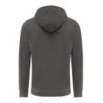 Iqoniq Abisko Zip-Kapuzenpullover aus recycelter Baumwolle, anthrazit Anthrazit | XXS