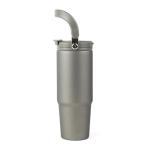 VINGA Eos Trek 880ml Flasche aus RCS rec. Stainless-Steel Grau