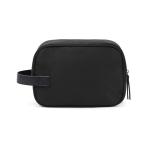 VINGA Marlow RCS recycled polyester toiletry bag Black