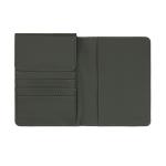 VINGA Baltimore RCS recycled polyester RFID passport cover Green