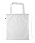 CreaDraw Shop RPET custom drawstring bag White