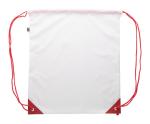 CreaDraw Plus RPET custom drawstring bag Red/white