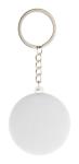 KeyBadge RPET Mini pin button keyring White