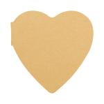 CreaStick Heart Eco custom sticky notepad Nature