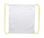 CreaDraw custom drawstring bag White/yellow