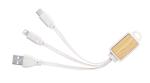 Korux keyring USB charger cable Fawn