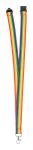 Mapik rainbow lanyard Multicolor