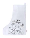 Mordy colouring Christmas stocking White