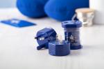 Tribox travel adapter Aztec blue