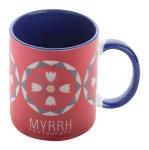 Harnet sublimation mug Icewhite/indyblue