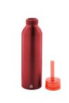 Ralusip recycled aluminium bottle Red