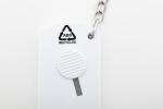 Parcelo paper knife keyring White