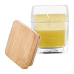 Cubama candle, lemon Yellow