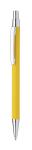 Chromy ballpoint pen Yellow