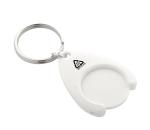 Neppy RABS trolley coin keyring White