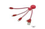 2081 | Xoopar Mr. Bio Charging cable Red