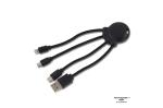 2087 | Xoopar Eco Octopus Charging cable Black