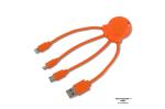 2087 | Xoopar Octopus Charging cable Orange