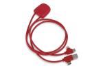 Xoopar Ice-C GRS Charging cable Red